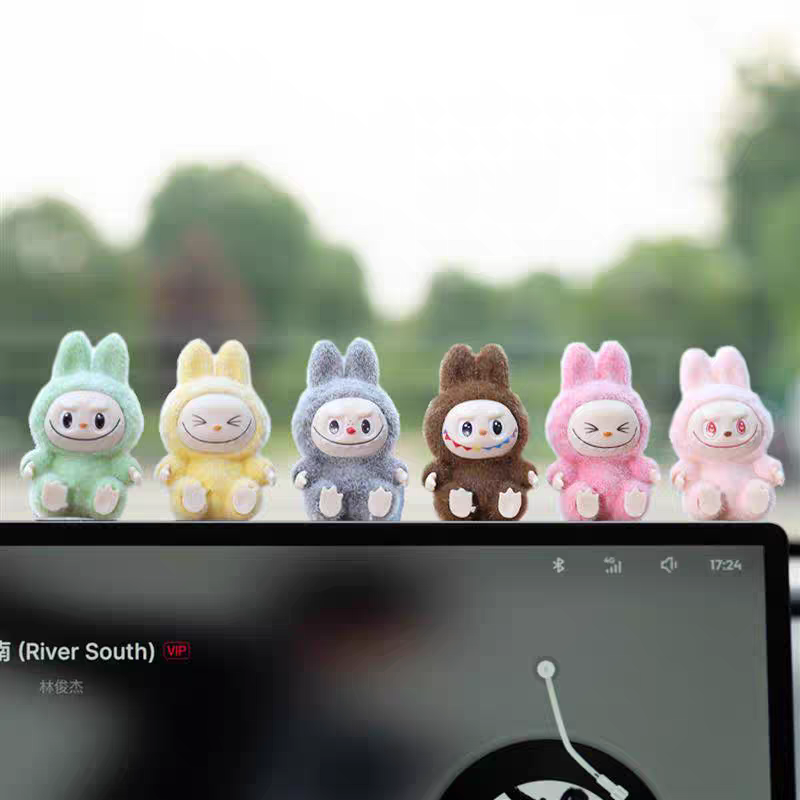 Labubu V1 The Monsters Exciting Macaron Series Plush Pendant Blind Box