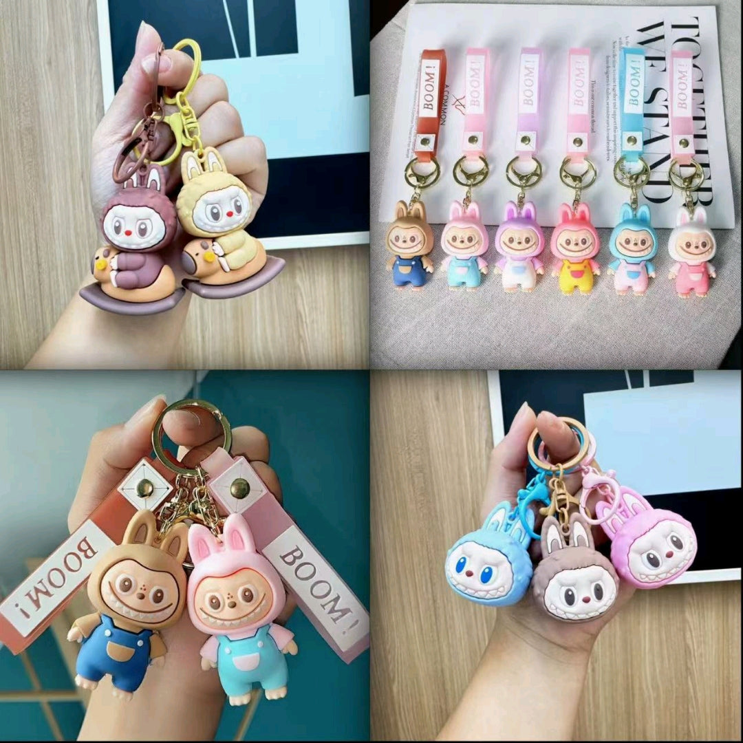 Labubu V1 The Monsters Exciting Macaron Series Plush Pendant Blind Box