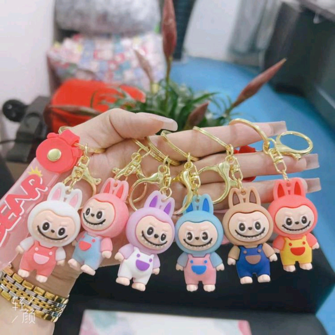 Labubu V1 The Monsters Exciting Macaron Series Plush Pendant Blind Box